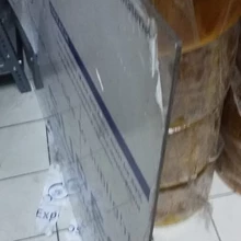 POLYCARBONATE SHEET SOLID CLEAR 8MM 122O X 2440MM 